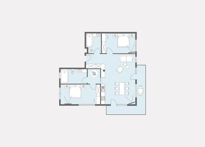 アパート Bergschnucke Homes - An Der Skipiste